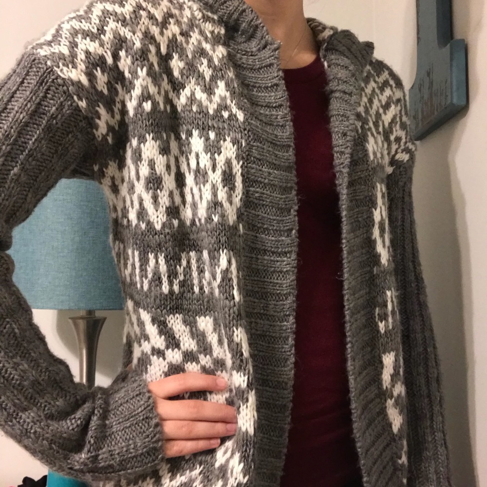 Aero Thick Gray Sweater